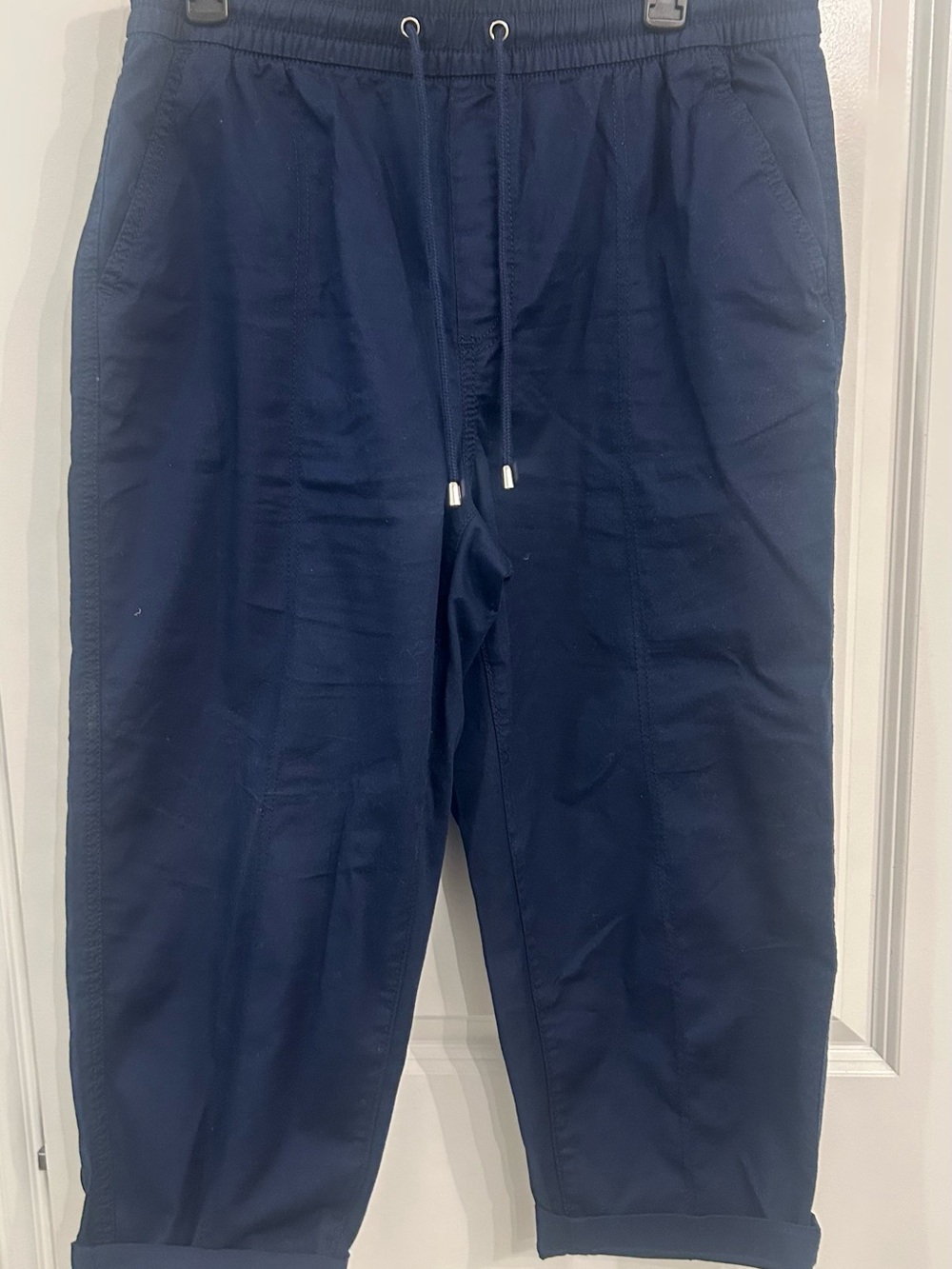 croft & barrow Navy Drawstring Chinos